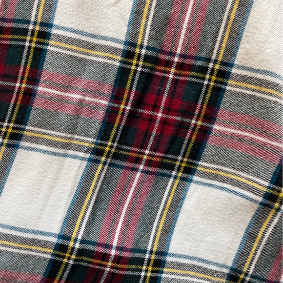 Sanctuary Comfy Plaid Button down Shirt - Red, Green, Cream - Picture 2 of 11